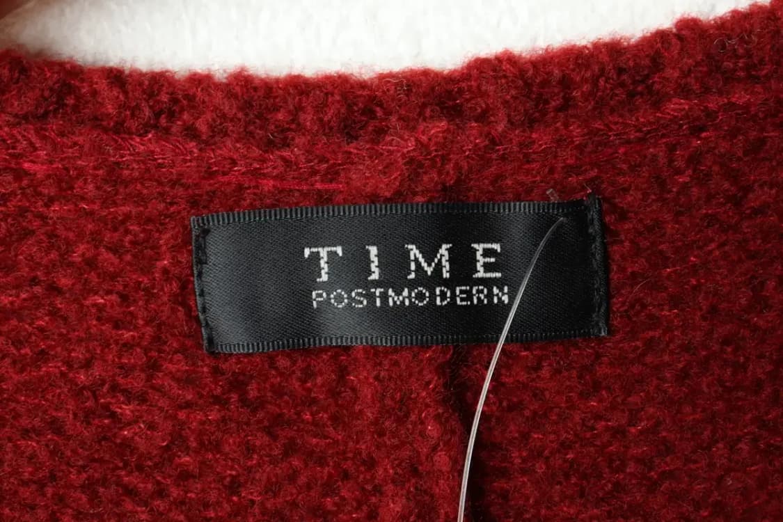 W(F) 타임 니트 한섬 버건디 롱-15926 상품이미지5