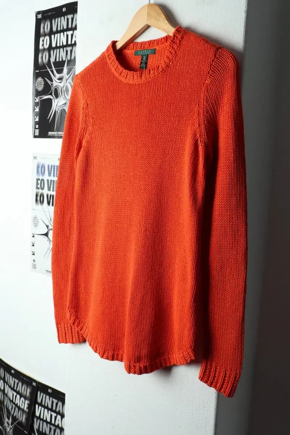 W(M) 폴로 랄프로렌 니트 오렌지 올드스쿨-15927 상품이미지1