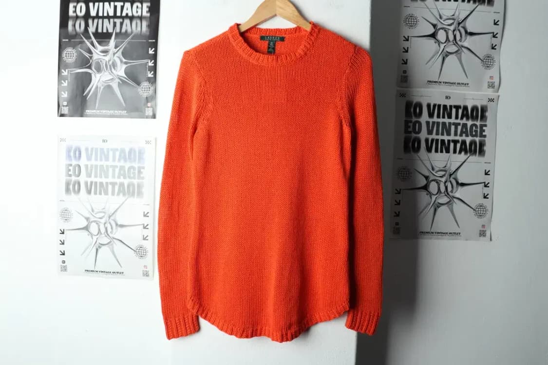 W(M) 폴로 랄프로렌 니트 오렌지 올드스쿨-15927 상품이미지2