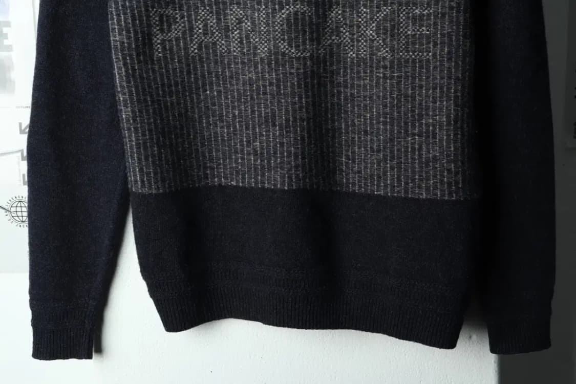 (M) 커스텀멜로우 니트 네이비 울 올드스쿨-15928 상품이미지4