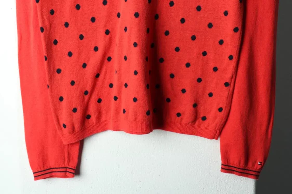 W(M) 타미힐피거 니트 레드 도트 한정판-15929 상품이미지4