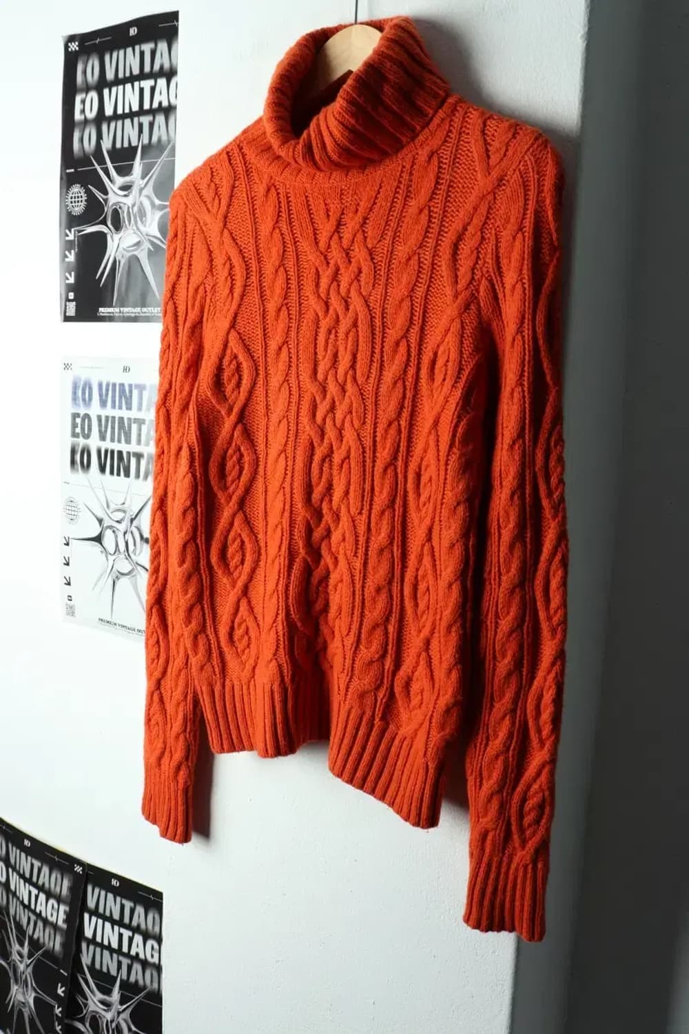 W(L-XL) 폴로 랄프로렌 니트 목폴라 케이블 꽈배기-1592E 상품이미지1