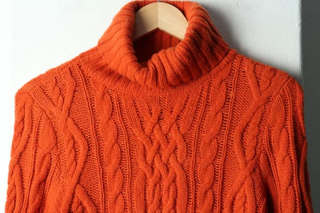 W(L-XL) 폴로 랄프로렌 니트 목폴라 케이블 꽈배기-1592E 상품이미지3