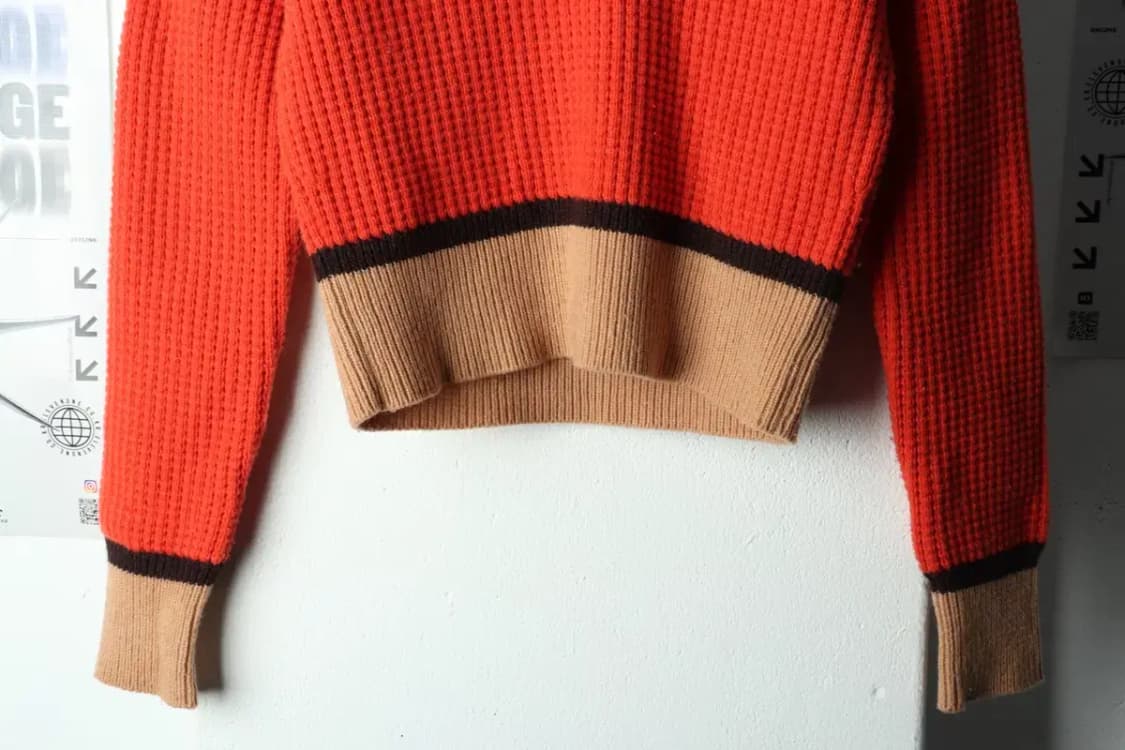 W(L) 브랜드빈티지 니트 유니클로 마르니 브이넥-15933 상품이미지4