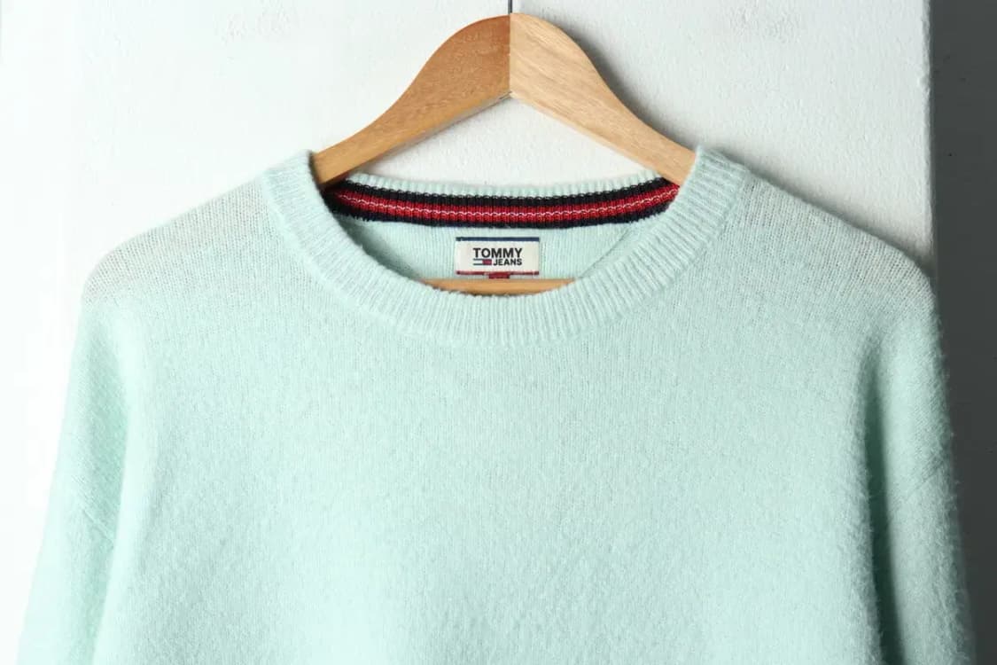 W(M-L) 타미힐피거 니트 모헤어 민트-15938 상품이미지3