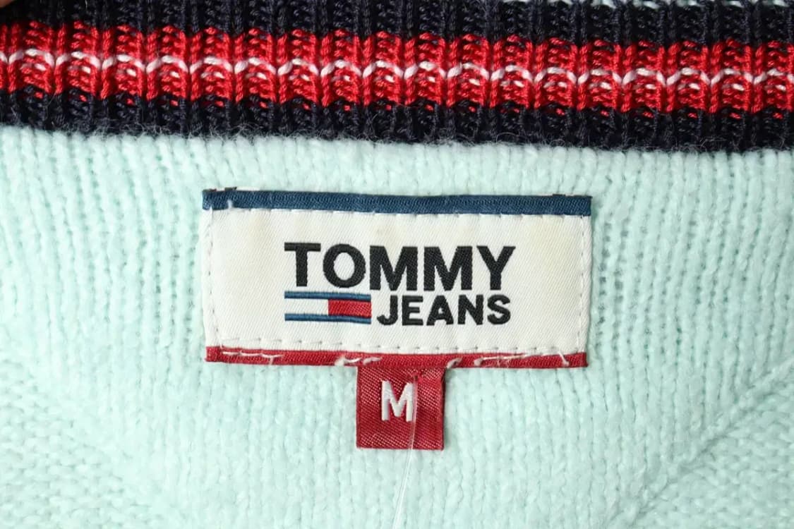 W(M-L) 타미힐피거 니트 모헤어 민트-15938 상품이미지5