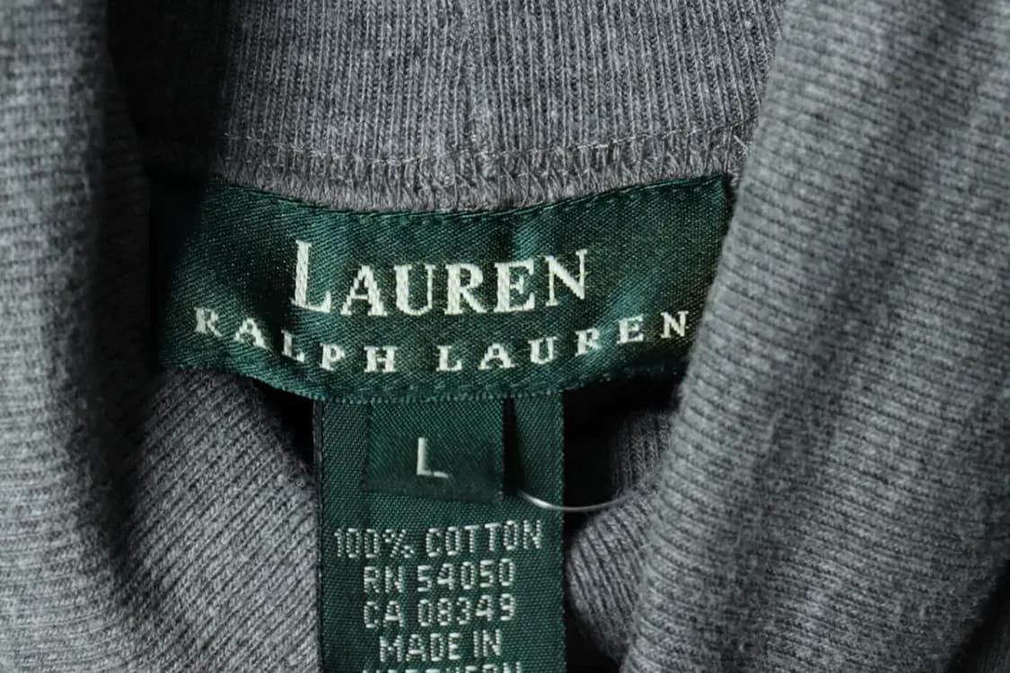 W(L) 폴로 랄프로렌 니트 목폴라 그레이 로고-15939 상품이미지6