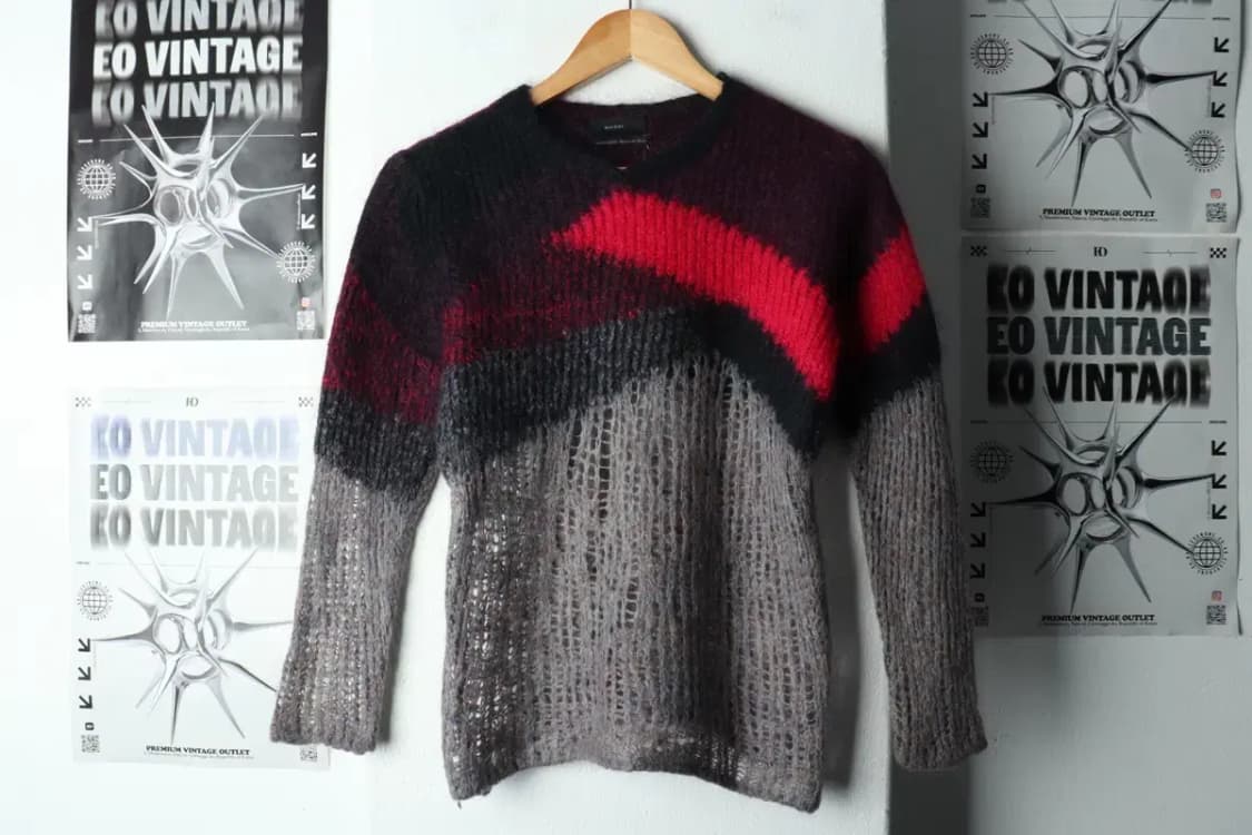 W(S-M) 디젤 니트 그런지 컬러믹스 유니크 한정판-1593A 상품이미지2