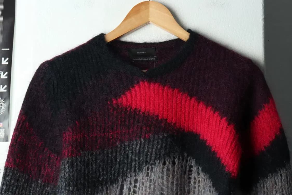 W(S-M) 디젤 니트 그런지 컬러믹스 유니크 한정판-1593A 상품이미지3