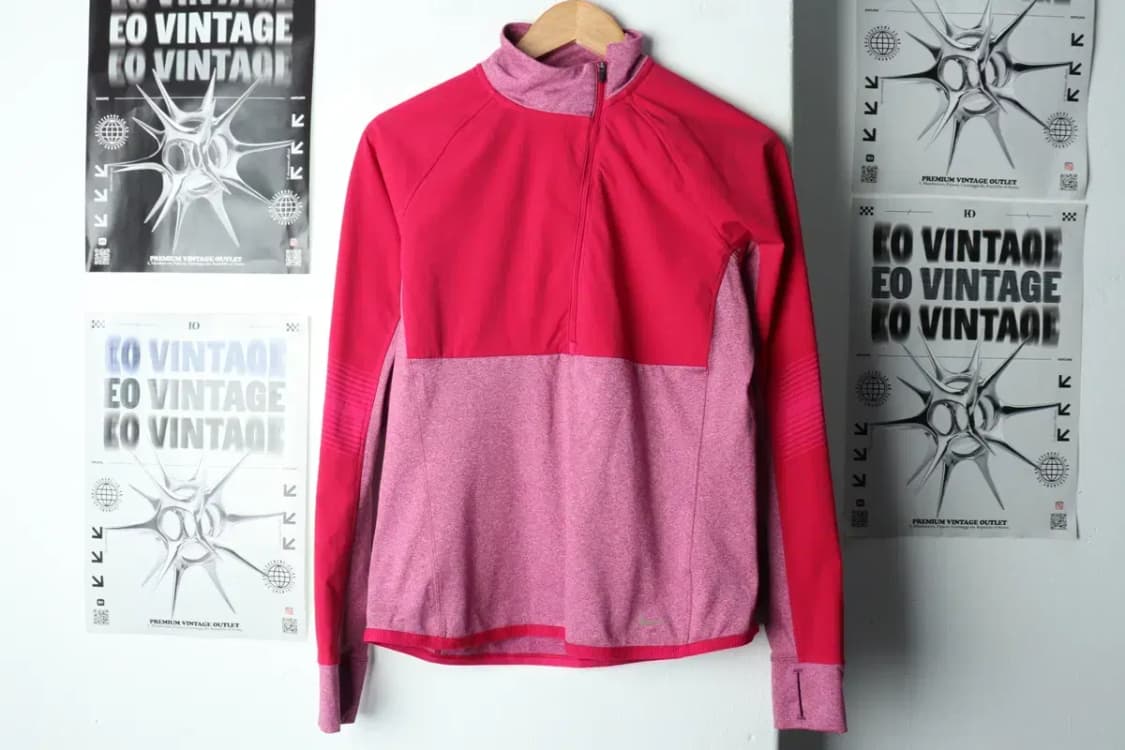 W(L) 나이키 카라 긴팔티셔츠 런닝 기능성 기모-15997 상품이미지2