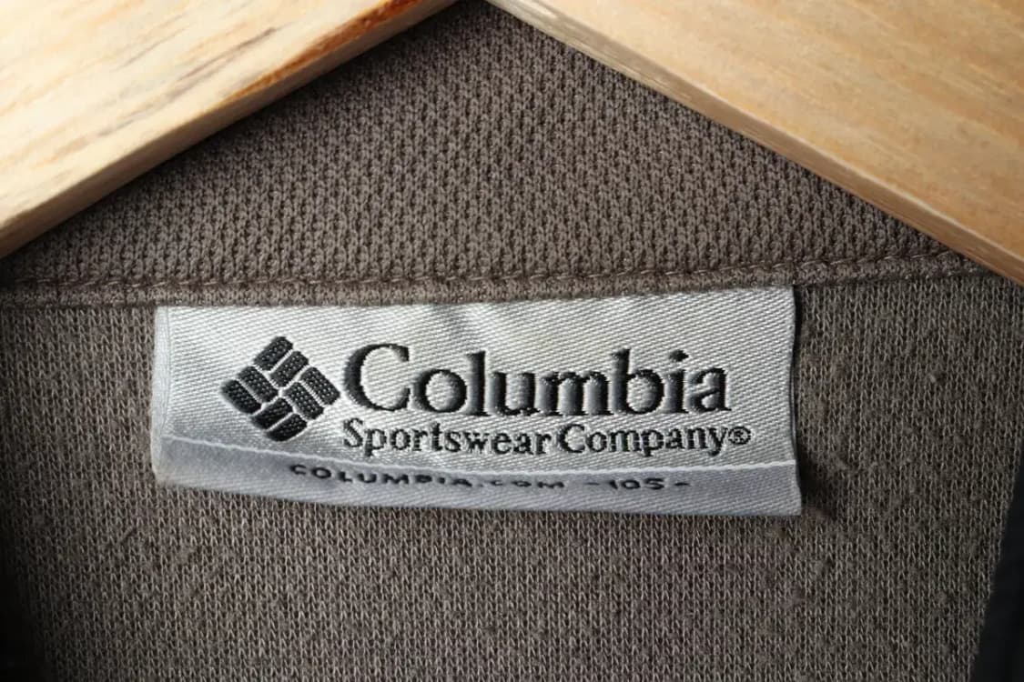 (XL) 컬럼비아 카라 긴팔티셔츠 기능성 반집업 카키-1599A 상품이미지7