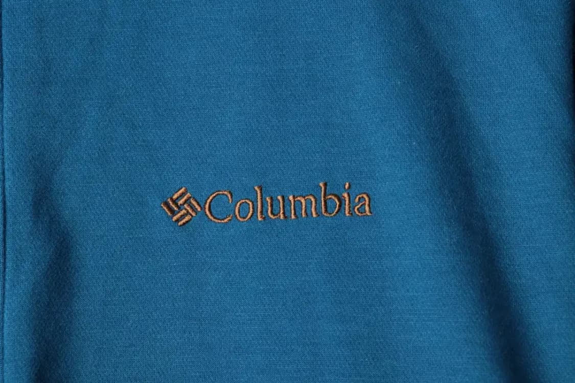 (XL) 컬럼비아 카라 긴팔티셔츠 기능성 반집업 블루-1599C 상품이미지5