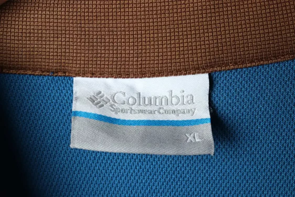 (XL) 컬럼비아 카라 긴팔티셔츠 기능성 반집업 블루-1599C 상품이미지7