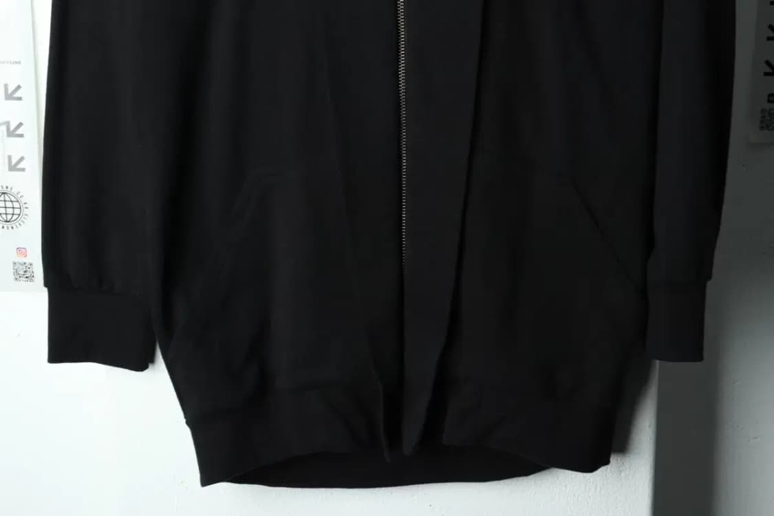 W(M) 코데즈 컴바인 후드집업 블랙 롱-1599F 상품이미지4