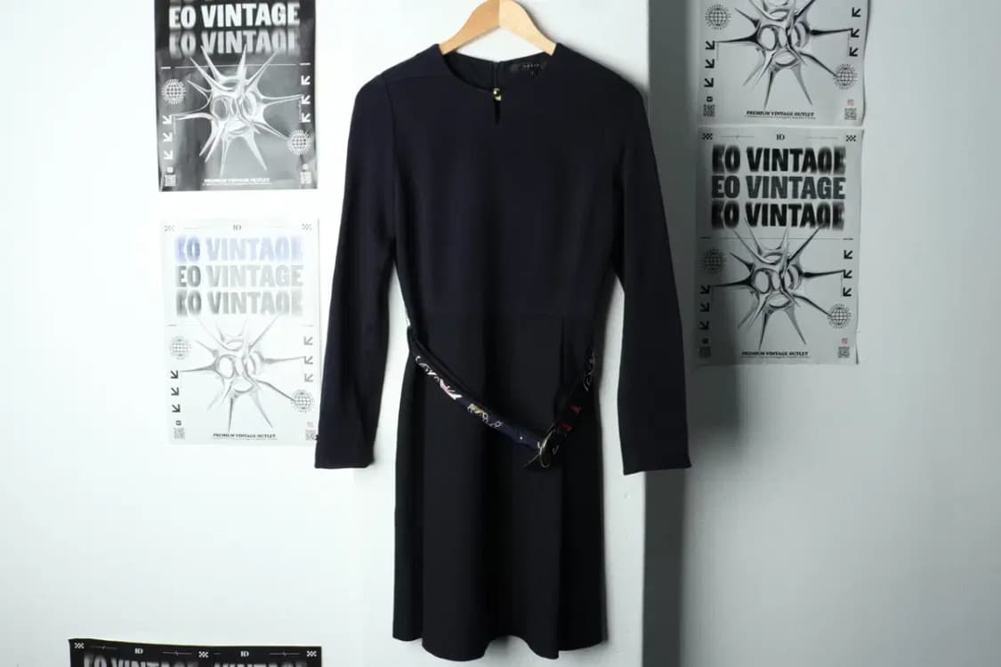 W(S) 브랜드빈티지 드레스 원피스 온앤온 네이비-159A5 상품이미지2