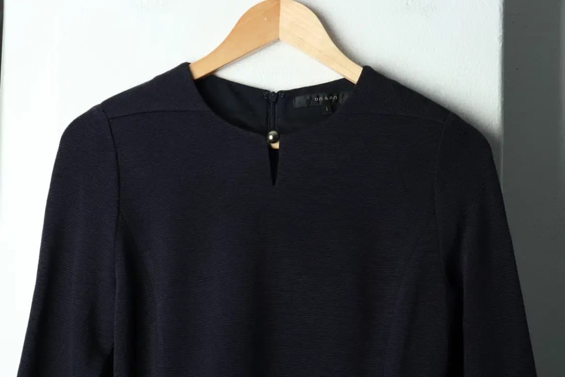 W(S) 브랜드빈티지 드레스 원피스 온앤온 네이비-159A5 상품이미지3