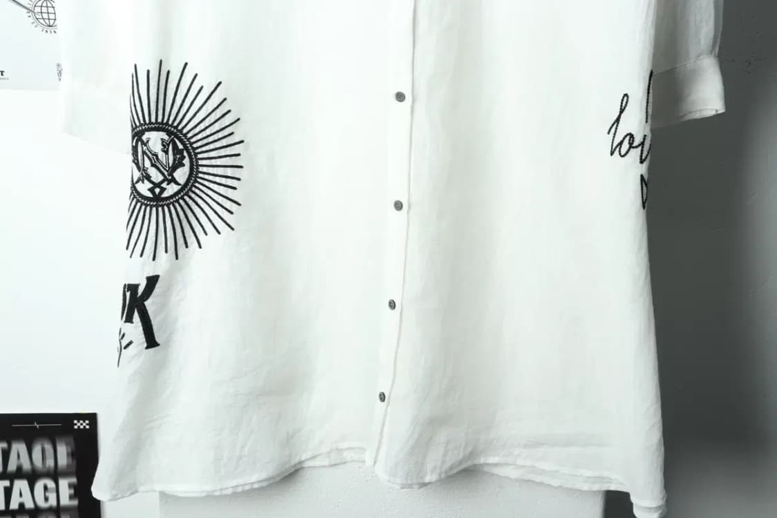 W(F) 톰보이 드레스 원피스 셔츠 자수 한정판-159A6 상품이미지4