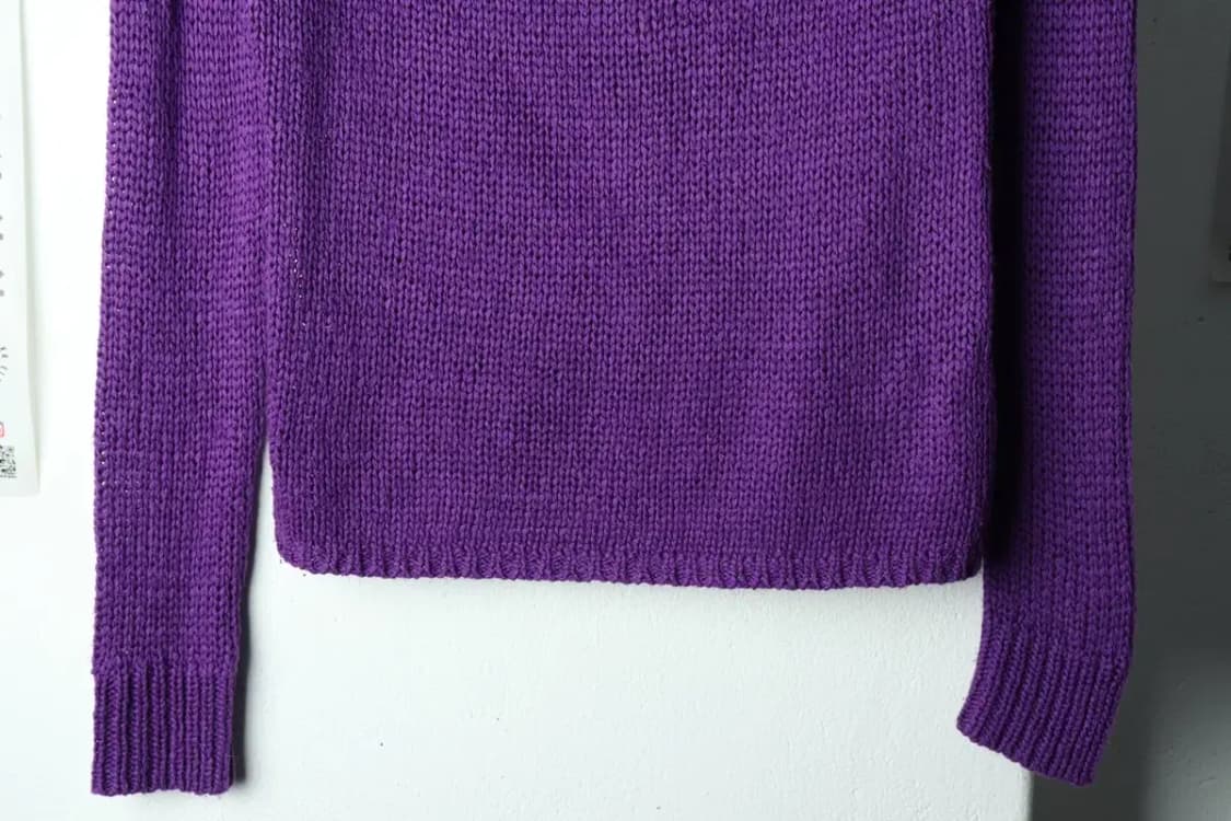 W(S-M) 폴로 랄프로렌 니트 퍼플 유니크 기본핏-159AD 상품이미지4