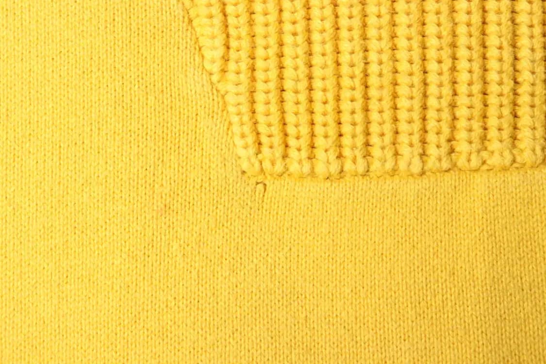W(L) 폴로 랄프로렌 니트 목폴라 반집업 노랑-159AE 상품이미지6
