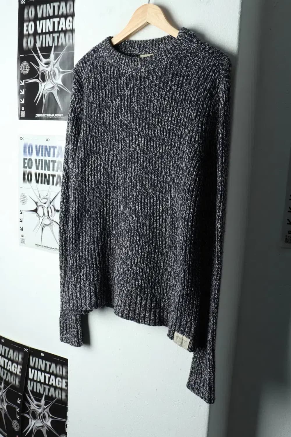 (L-XL) 폴로 랄프로렌 니트 네이비 울 루즈핏-159B2 상품이미지1