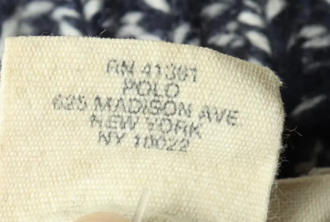 (L-XL) 폴로 랄프로렌 니트 네이비 울 루즈핏-159B2 상품이미지7