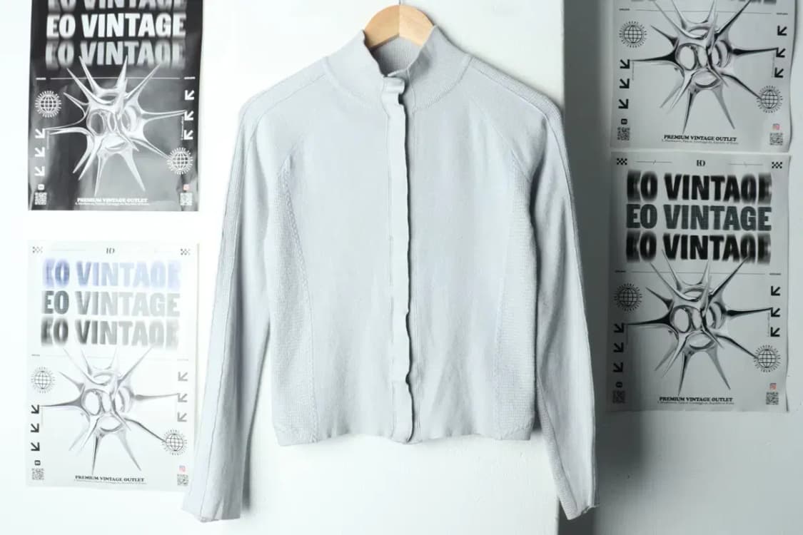 W(M) 타임 니트 가디건 한섬 연블루-159B5 상품이미지2