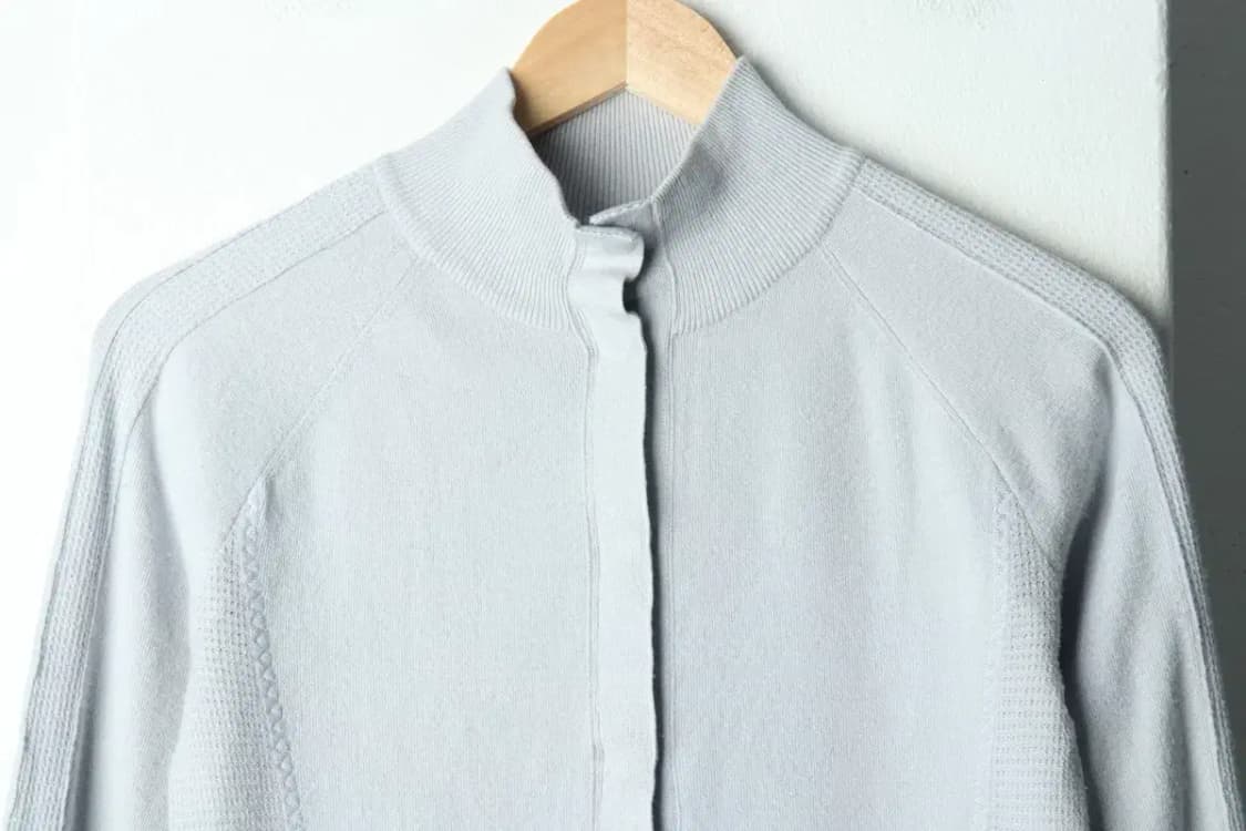 W(M) 타임 니트 가디건 한섬 연블루-159B5 상품이미지3