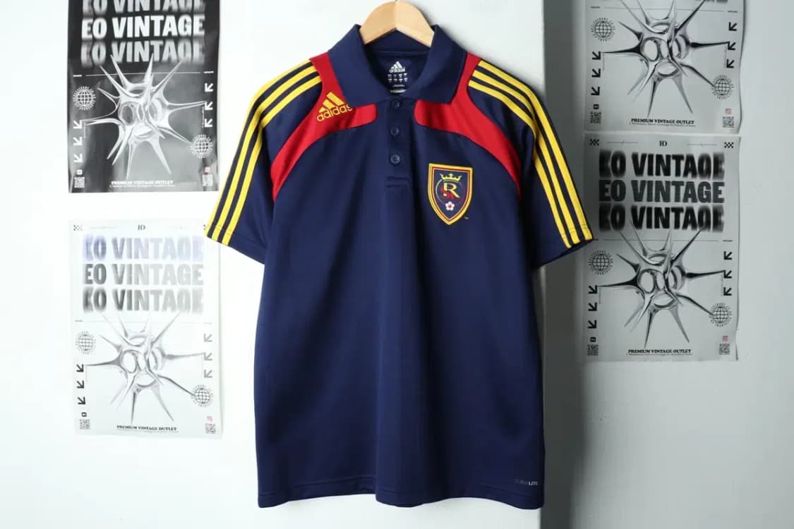 (M) 아디다스 반팔 카라 티셔츠 시즌 레알솔트레이크 트레이닝-159BD 상품이미지2