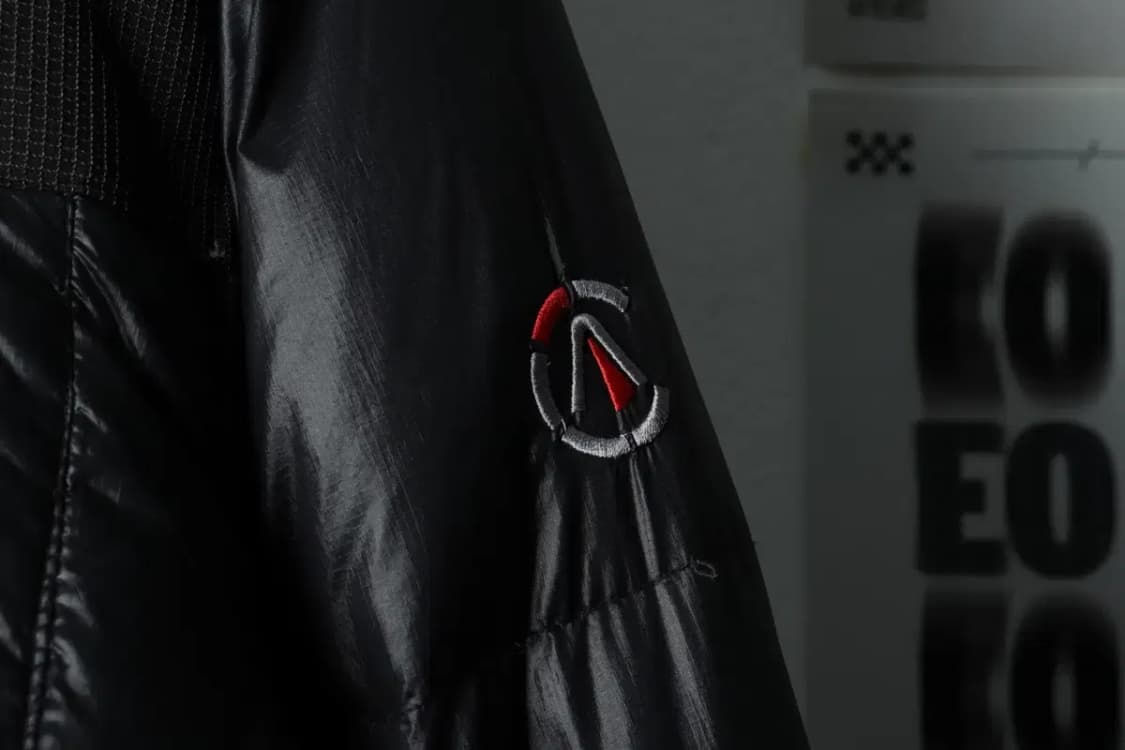 (L) 브랜드빈티지 패딩 점퍼자켓 액티브 블랙 덕다운-159C0 상품이미지5