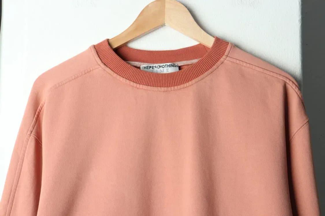 W(XL) 타임 맨투맨 티셔츠 한섬 핑크 올드스쿨-159C8 상품이미지3