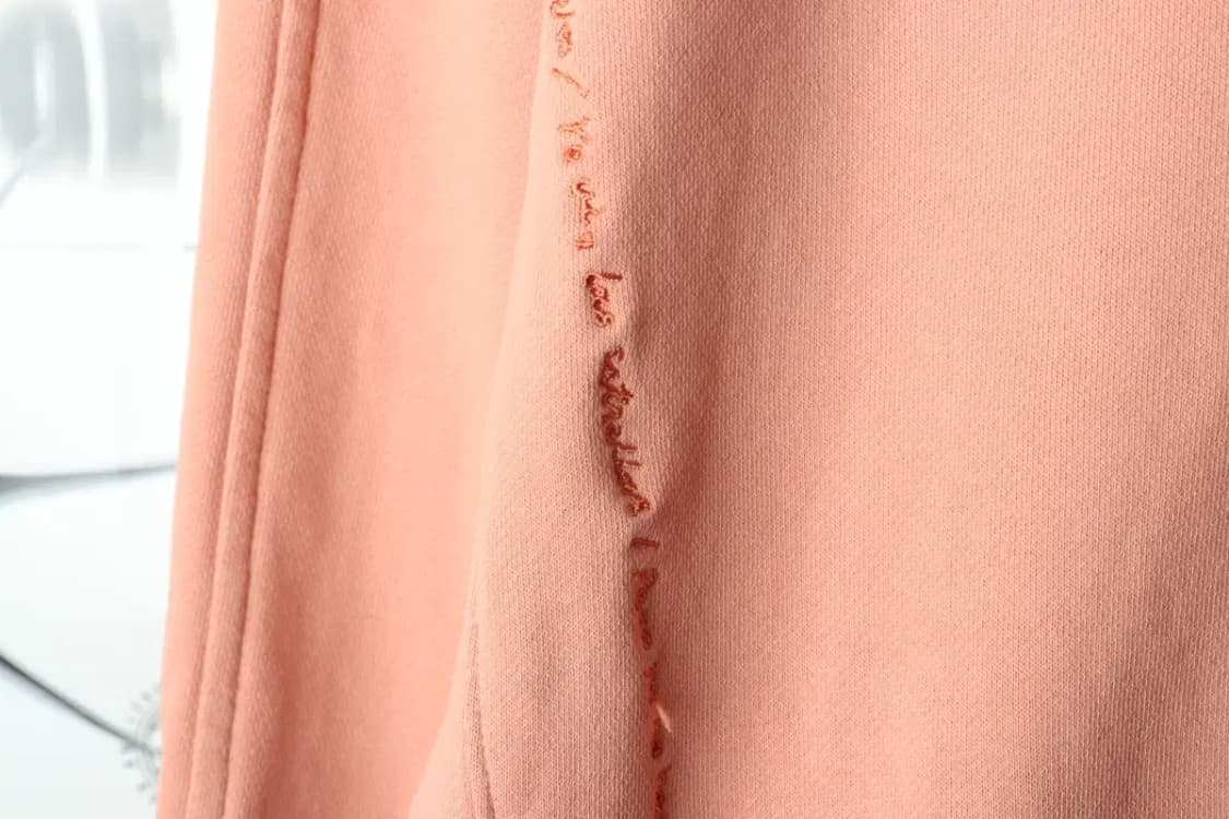 W(XL) 타임 맨투맨 티셔츠 한섬 핑크 올드스쿨-159C8 상품이미지6