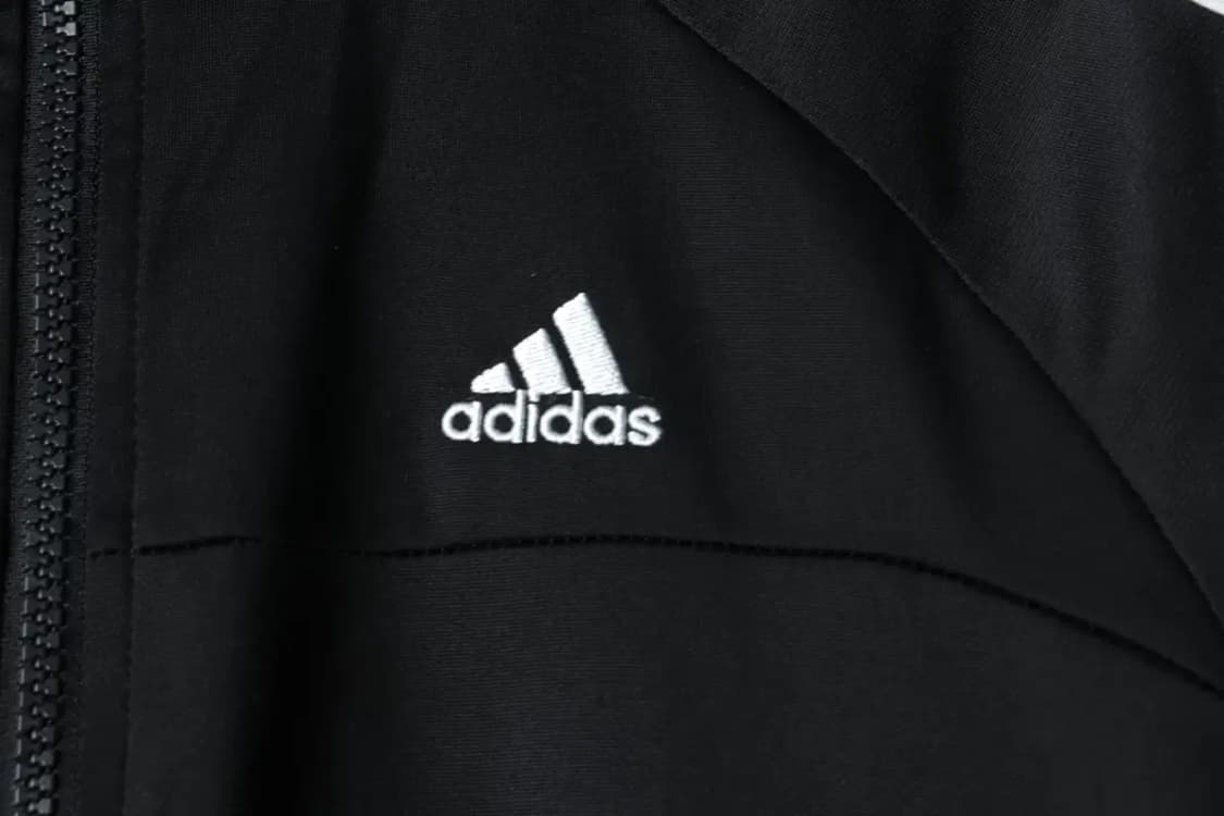 (M) 아디다스 집업져지 트랙탑 블랙 삼선 올드스쿨-15A33 상품이미지5