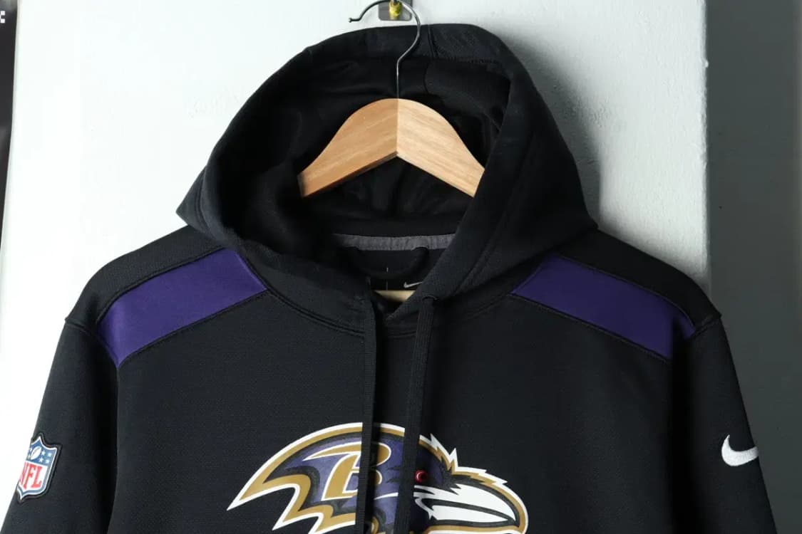 (S-M) 나이키 후드티셔츠 발티모어 기모-15A36 상품이미지3