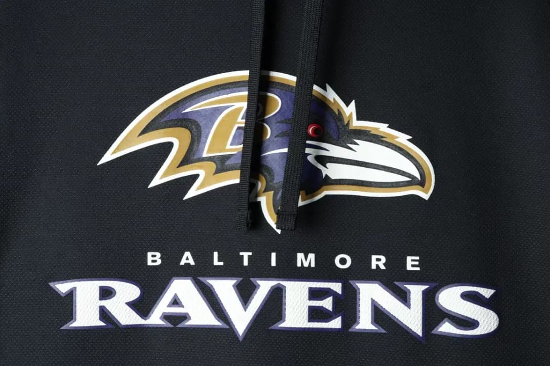 (S-M) 나이키 후드티셔츠 발티모어 기모-15A36 상품이미지5