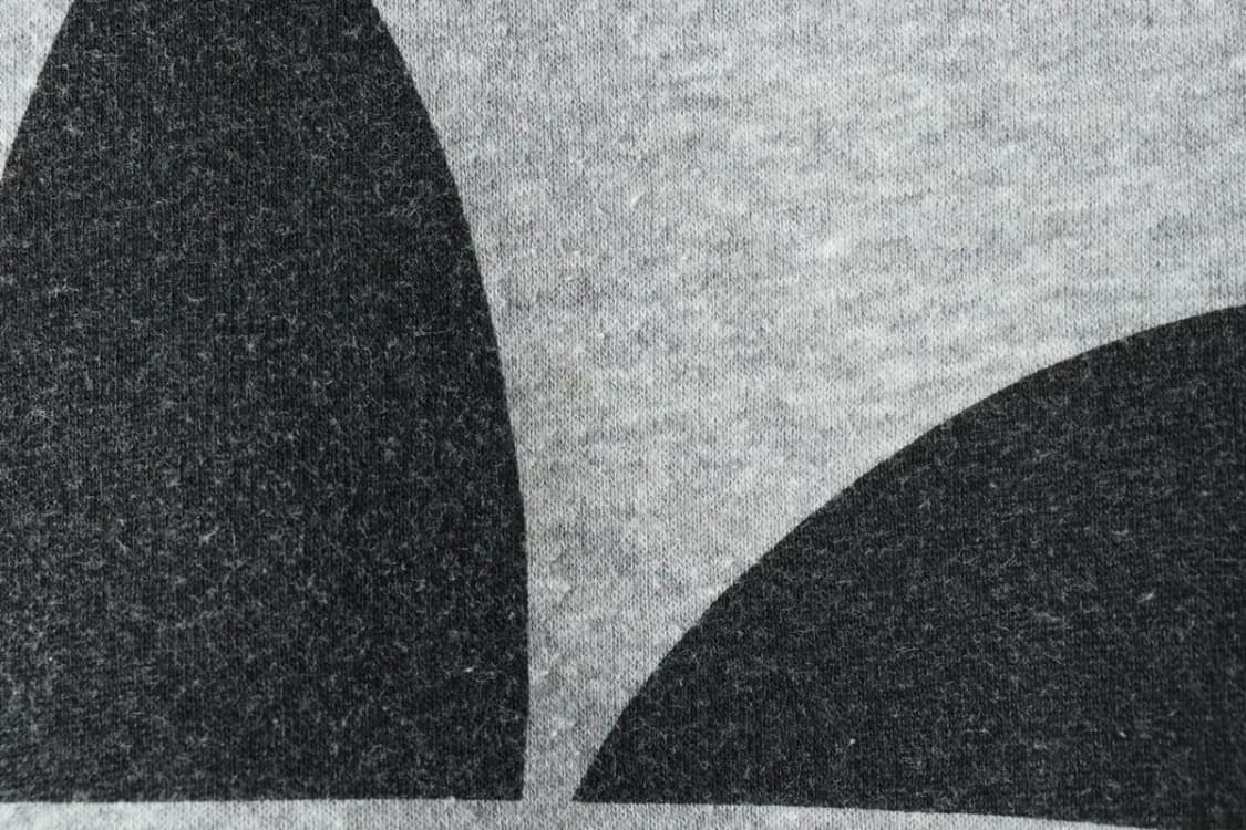 (XL) 아디다스 맨투맨 티셔츠 그레이 빅로고 기모-15A3D 상품이미지6