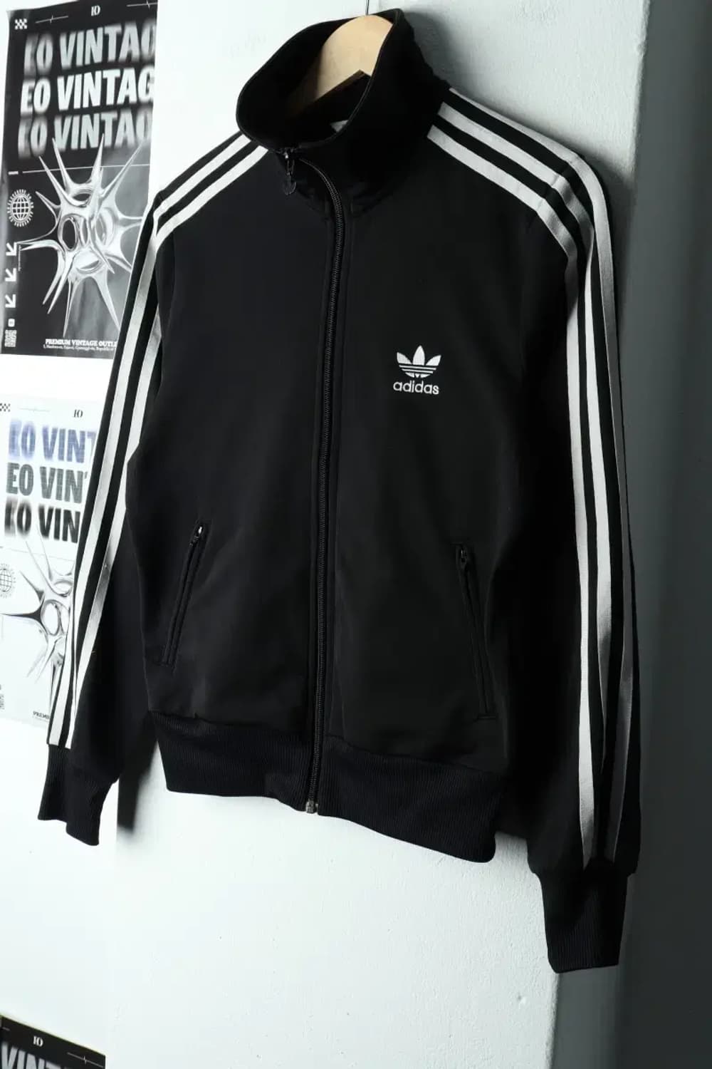 W(L) 아디다스 집업져지 트랙탑 오리지널 파버 블랙-15A3E 상품이미지1