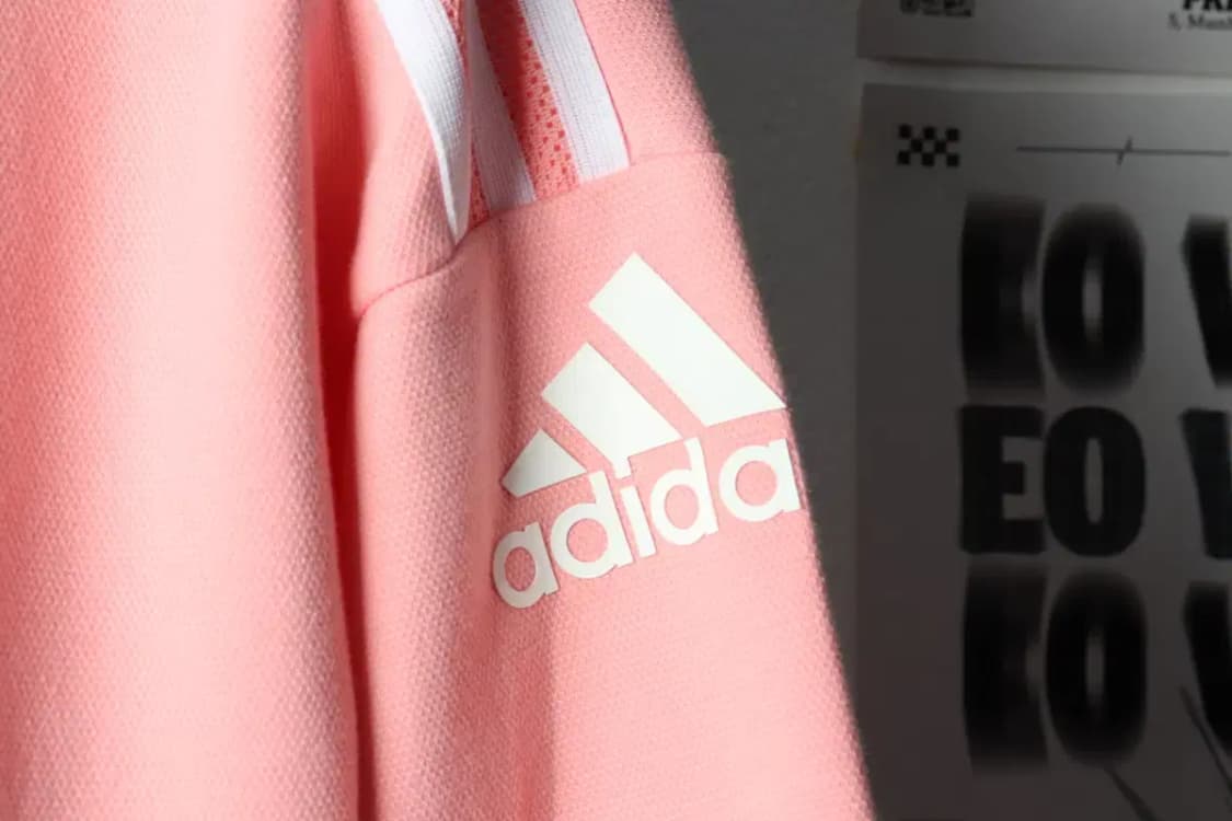 W(XS) 아디다스 후드집업 핑크 올드스쿨 딸기우유-15A3F 상품이미지5