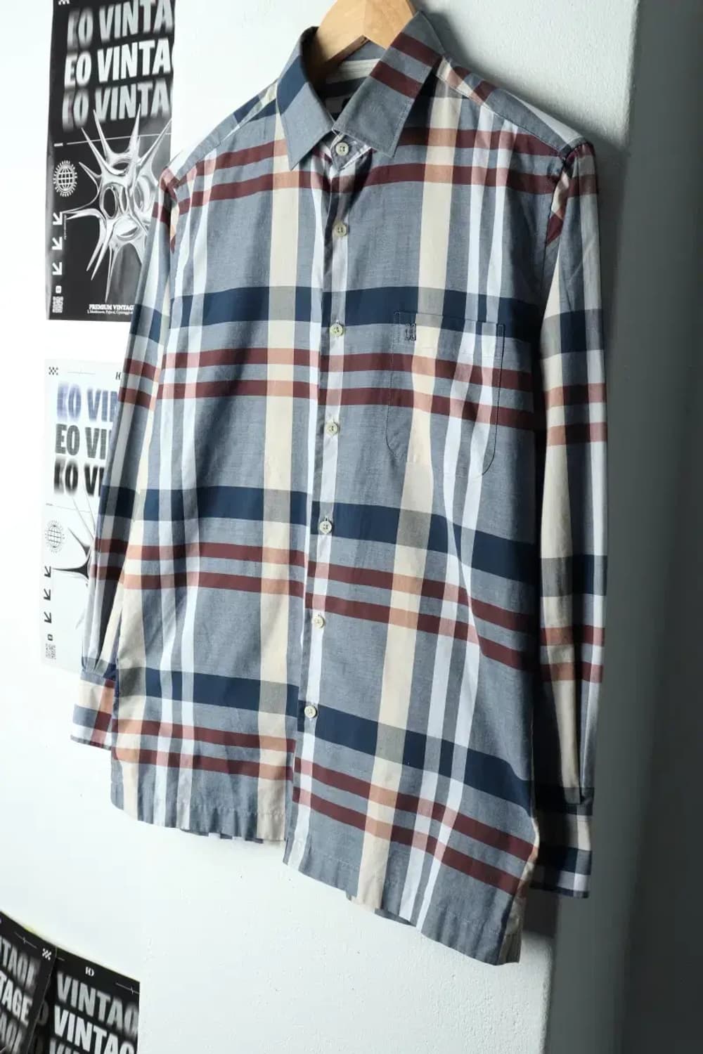 (M) 닥스 셔츠 남방 체크 슬림핏-15A44 상품이미지1