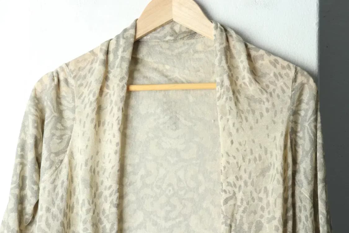 W(F) 브랜드빈티지 니트 가디건 쟈딕앤볼테르 린넨 레오파드-15A46 상품이미지3