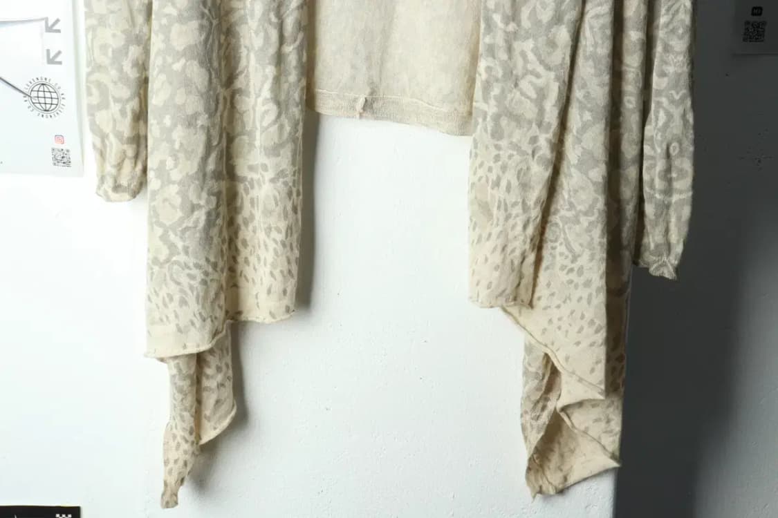 W(F) 브랜드빈티지 니트 가디건 쟈딕앤볼테르 린넨 레오파드-15A46 상품이미지4