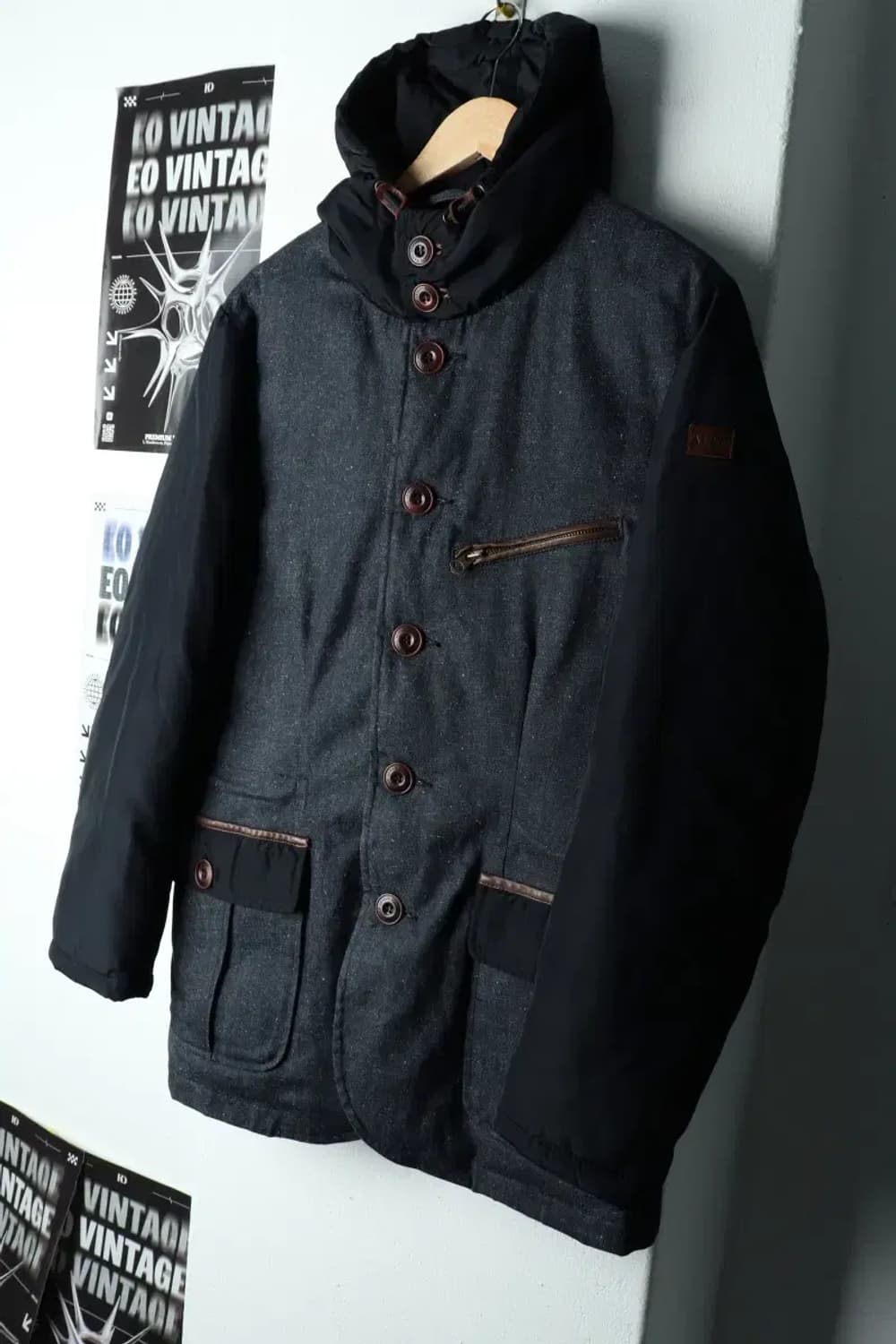 (L-XL) 아르마니 패딩 점퍼자켓 네이비 한정판-15A49 상품이미지1