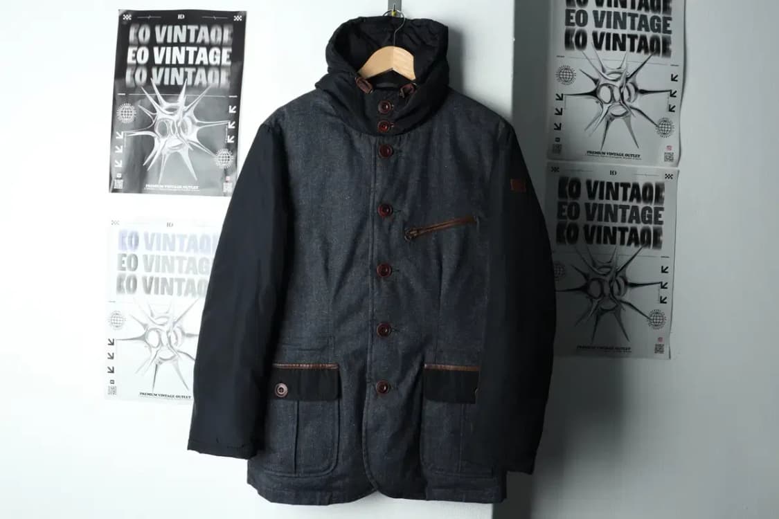 (L-XL) 아르마니 패딩 점퍼자켓 네이비 한정판-15A49 상품이미지2