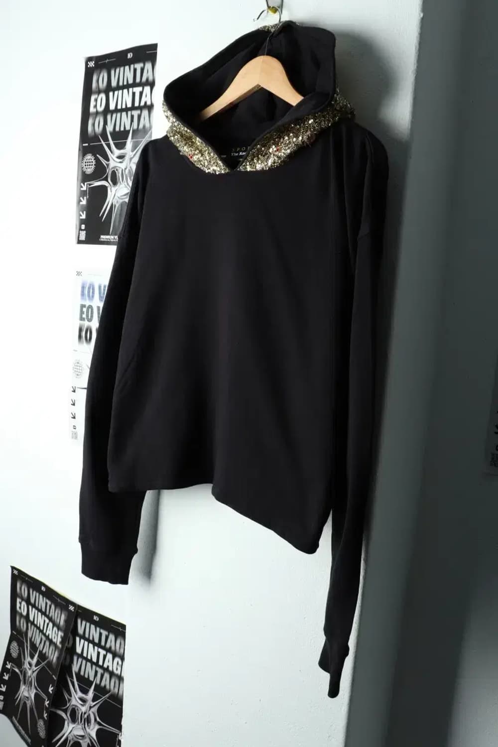 W(F) 브랜드빈티지 후드티셔츠 더쿠플스 비즈 한정판-15A4C 상품이미지1