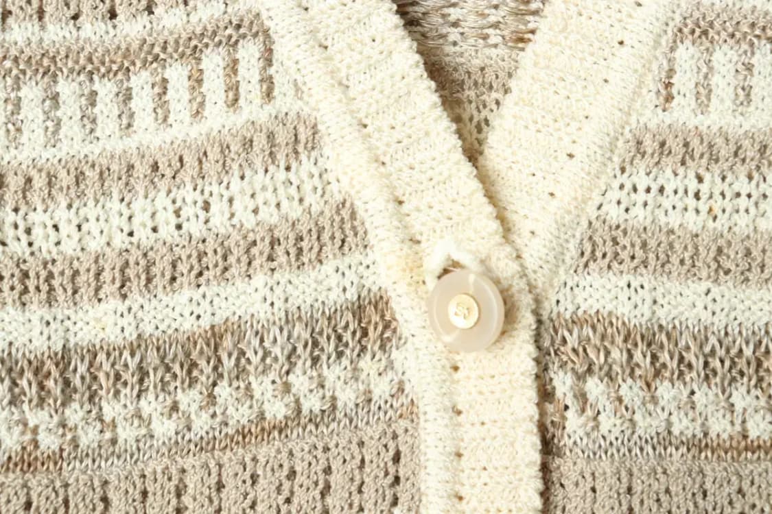 W(S-M) 브랜드빈티지 니트 가디건 세인트존 린넨-15A4F 상품이미지5