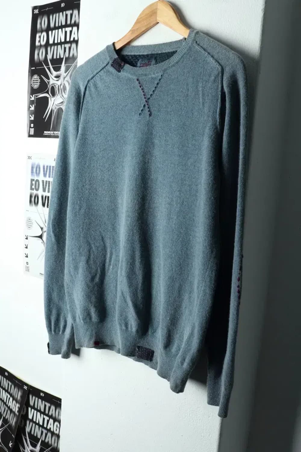 (M-L) 브랜드빈티지 니트 울 이태리-15A52 상품이미지1