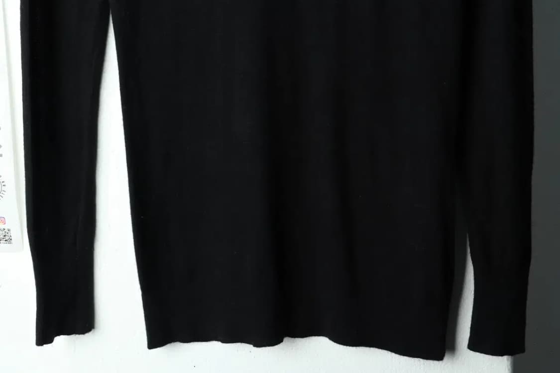 W(M) 브랜드빈티지 니트 쿠즈텡 블랙 울-15A53 상품이미지4