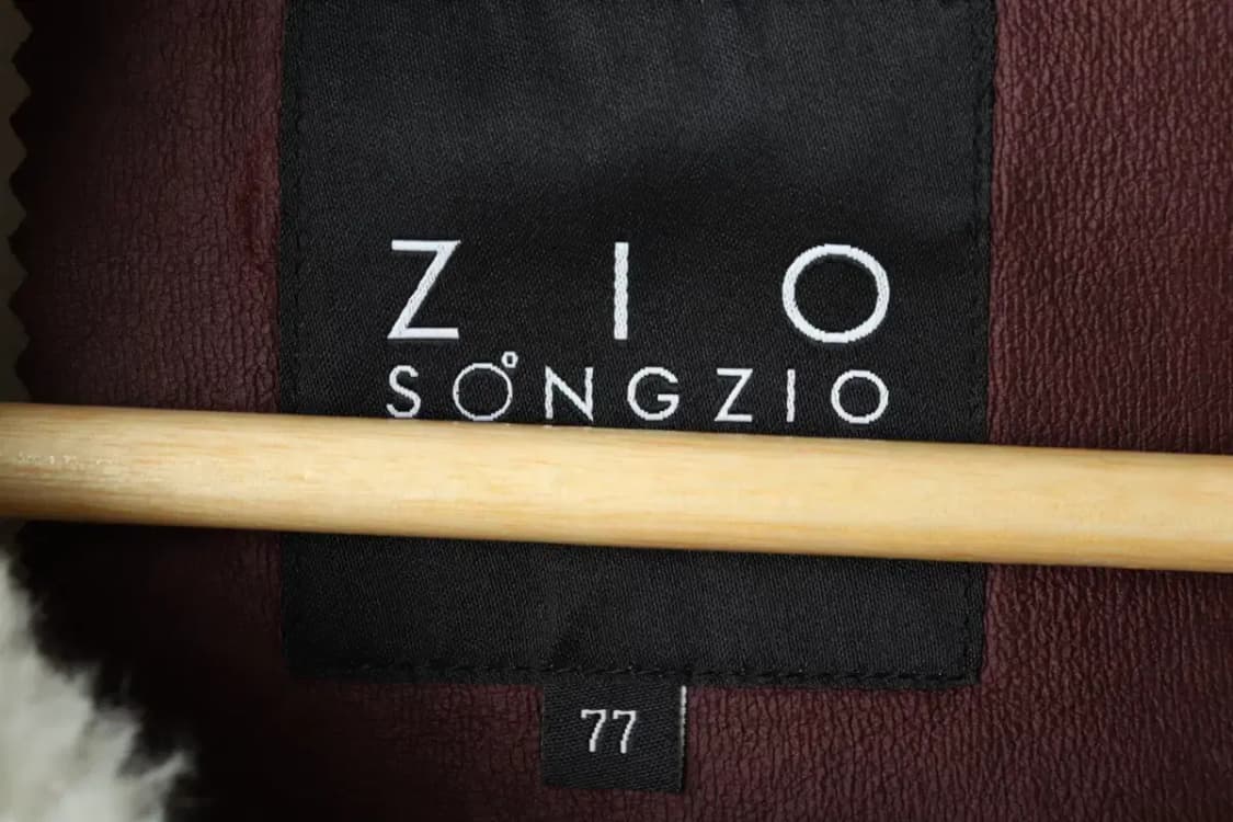 W(XL) 지오송지오 집업 바람막이 점퍼자켓 무스탕 버건디-15A56 상품이미지5