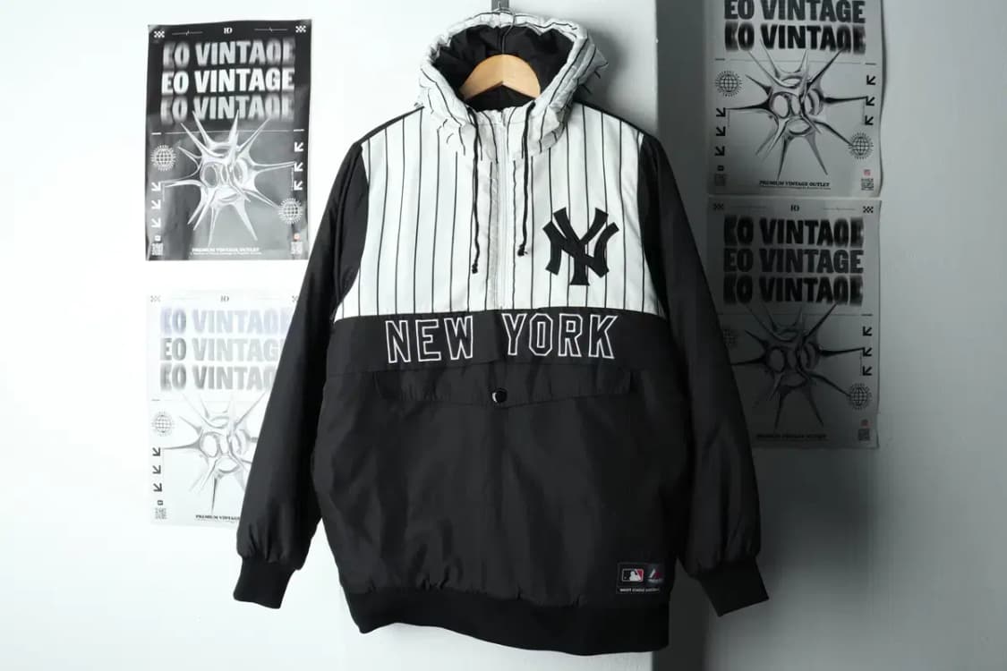 W(XL) 마제스틱 패딩 점퍼자켓 양키즈 아노락 범고래 한정판-15A59 상품이미지2