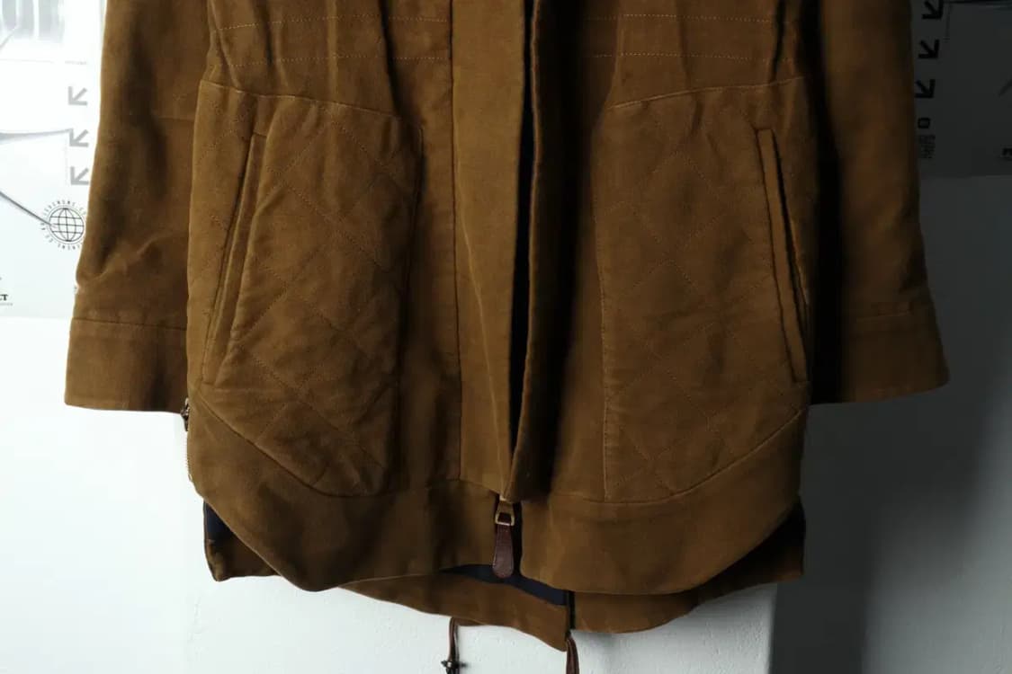 W(M-F) 타임 집업 바람막이 점퍼자켓 한섬 사용감 스웨이드-15A5A 상품이미지4