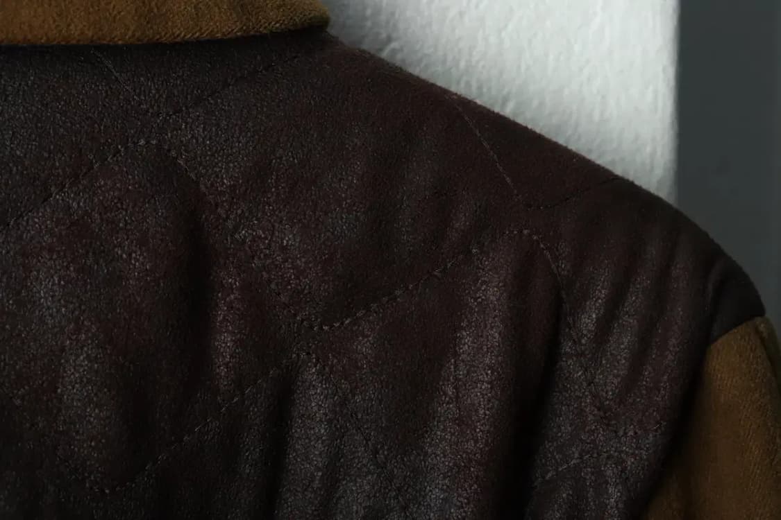 W(M-F) 타임 집업 바람막이 점퍼자켓 한섬 사용감 스웨이드-15A5A 상품이미지5